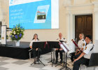 Die passende musikalische Umrahmung des Festakts erfolgte durch das Kammerquartett des Polizeiorchesters Bayern.