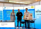 Das Messeteam der HföD in einem der wenigen ruhigen Momente auf der Messe Nürnberg
